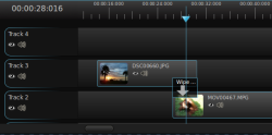OpenShot's new timeline