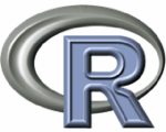 R language logo
