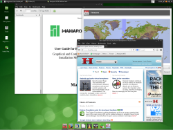Manjaro screenshot