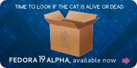 Fedora 19 banner
