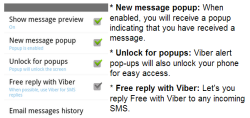 Disabling the Popup