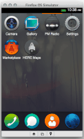 Firefox OS in simulator