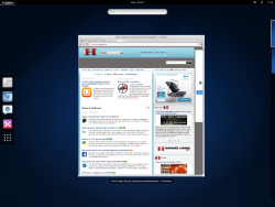 Antergos running GNOME