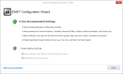 EMET wizard