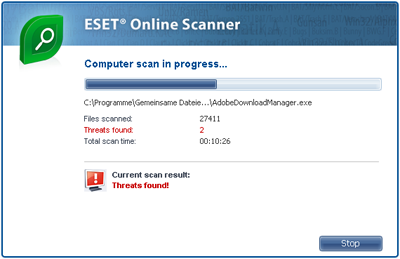 ESET Online Scanner
