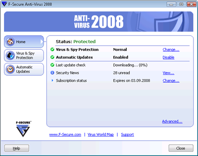 F-Secure AV 2008