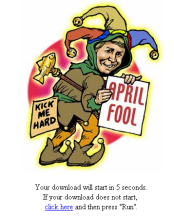 Storm worm joker for April 1st