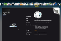 Wei Zhou's Bookmarks and History Concept