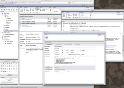 Open Xchange groupware in action