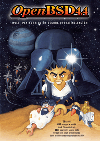 OpenBSD 4.4, also available on CD