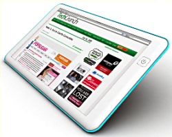 Concept picture of the CrunchPad