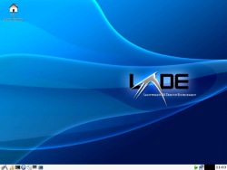 Knoppix 6 default desktop