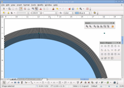 OpenOffice 3.1 includes anti-aliasing to improve graphic clairty.