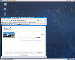 Default Fedora 11 (Leonidas) design