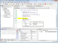 MonoDevelop on Windows Vista.