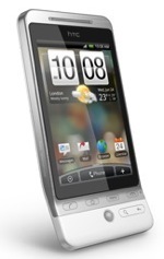 The HTC Hero Android powered phone with Flash support.