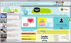 The CyberMentors add-on for Firefox.
