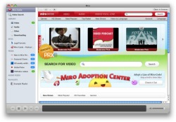MiroGuide in Miro 2.5 on Mac OS X.