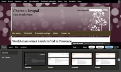 Drupal Gardens Theme Builder