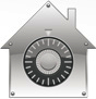 Apple House Lock Logo