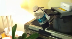 CD-ROM powered plant watering
