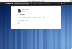 Twitter as a Web Application