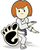Gnome women outreach logo