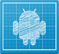 Android design logo