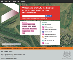 gov.uk beta screenshot