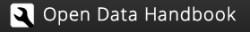 Open Data Handbook logo