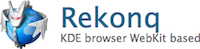 Rekonq logo