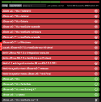 XFD shows JBoss build status