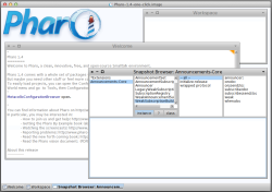 Pharo 1.4 running