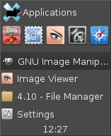 Xfce panel in deskbar mode