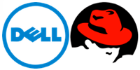 Dell and Red Hat logos