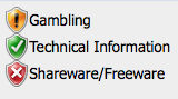Microsoft classifications for FSF