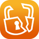 Padlock broken icon