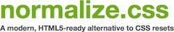Normalize CSS logo