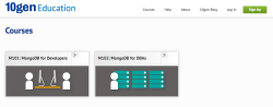 MongoDB's Course Lobby