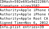 App Signatures