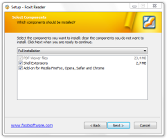 Installation screenshot