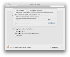 Apple's XProtect control