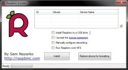 The Raspbmc Windows installer