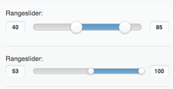 jQuery Mobile dual-headed sliders