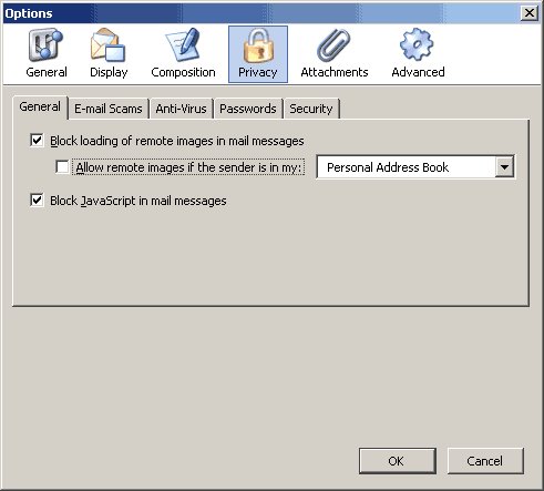 Block loading of remote images